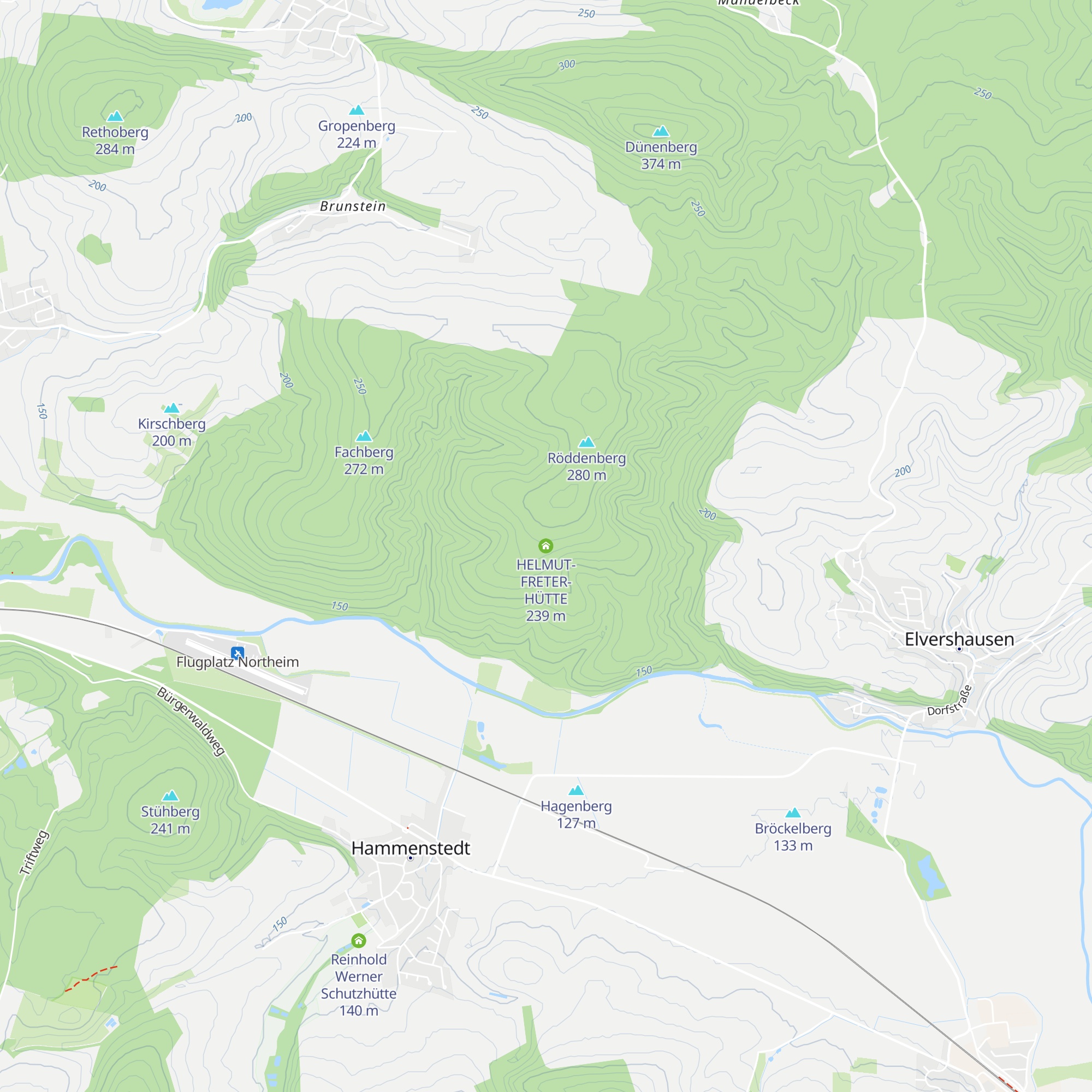 HELMUT-FRETER-HÜTTE map