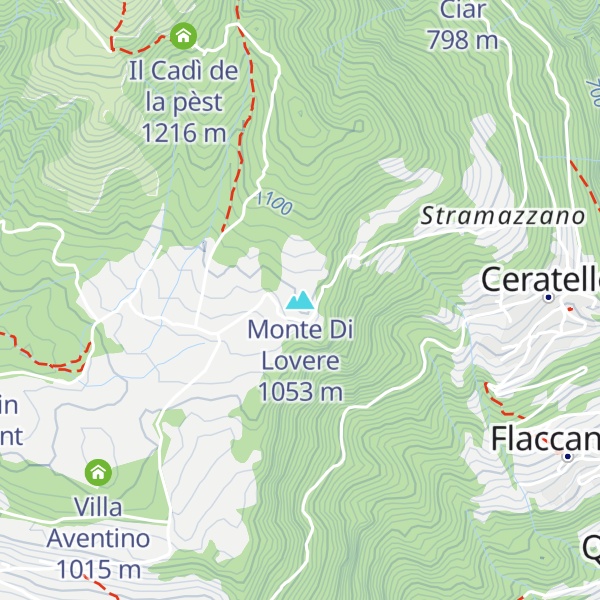 Map of Monte Di Lovere