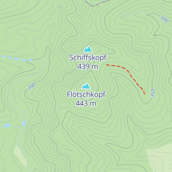 Map of Flötschkopf