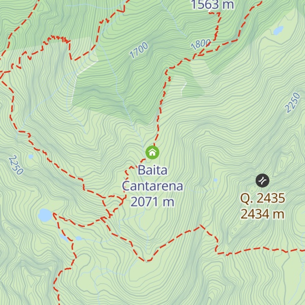 Map of Baita Cantarena