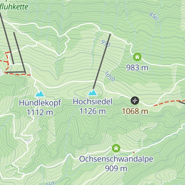 Map of Hochsiedel
