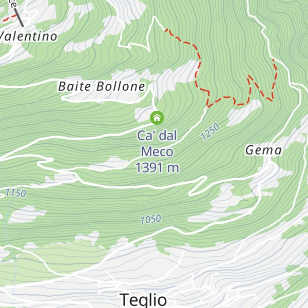 Map of La Piana