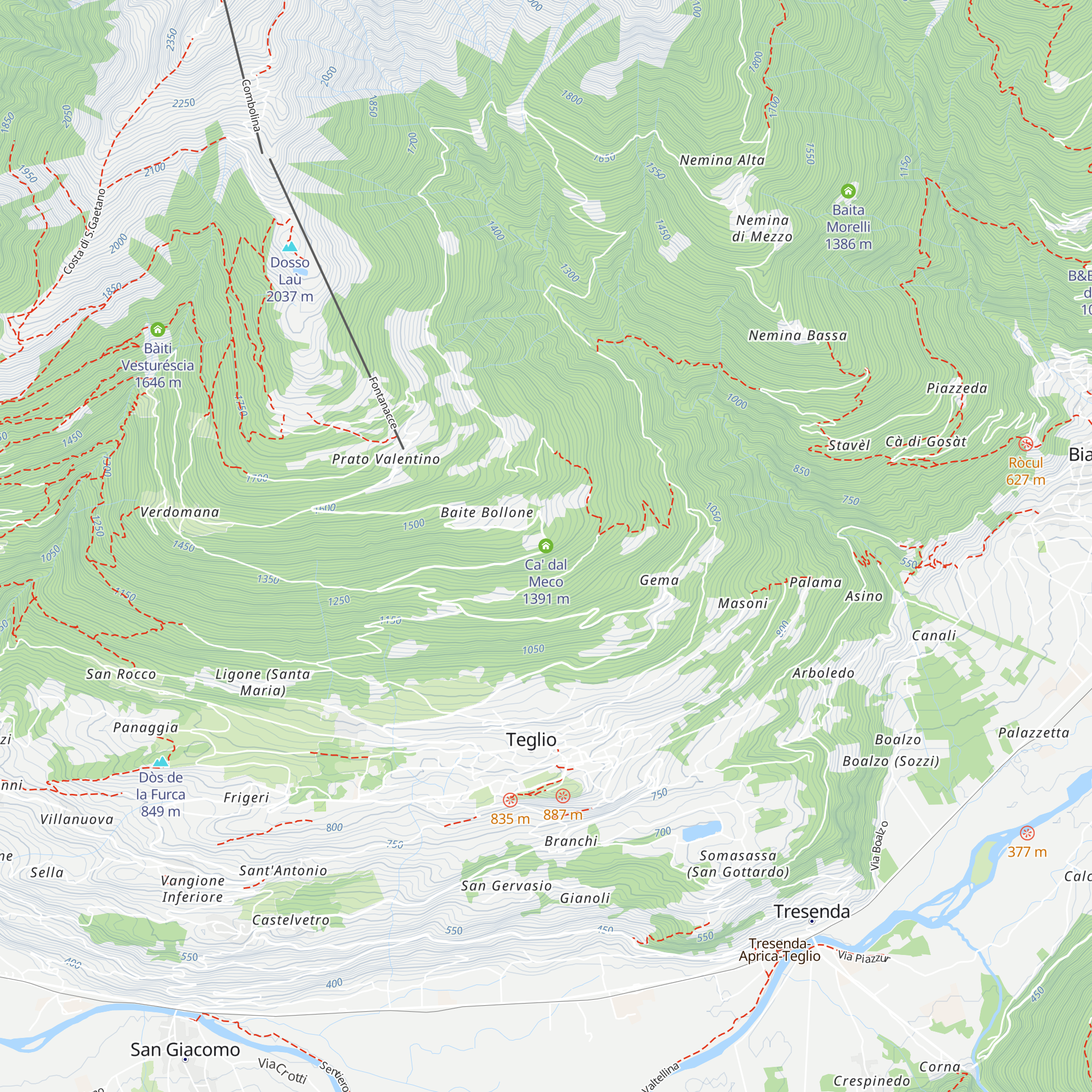 Ca' dal Meco map