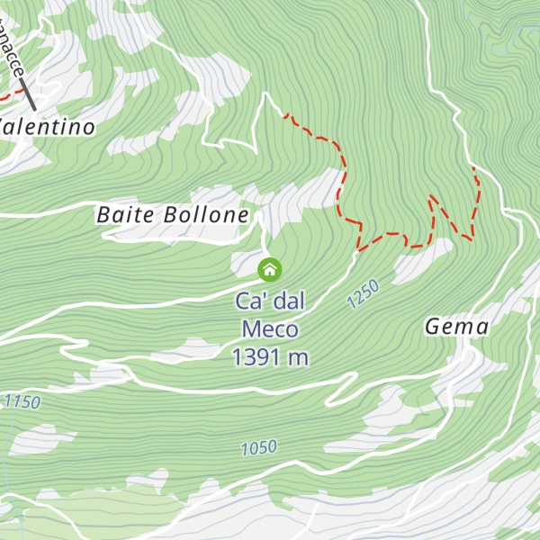 Map of Ca' dal Meco