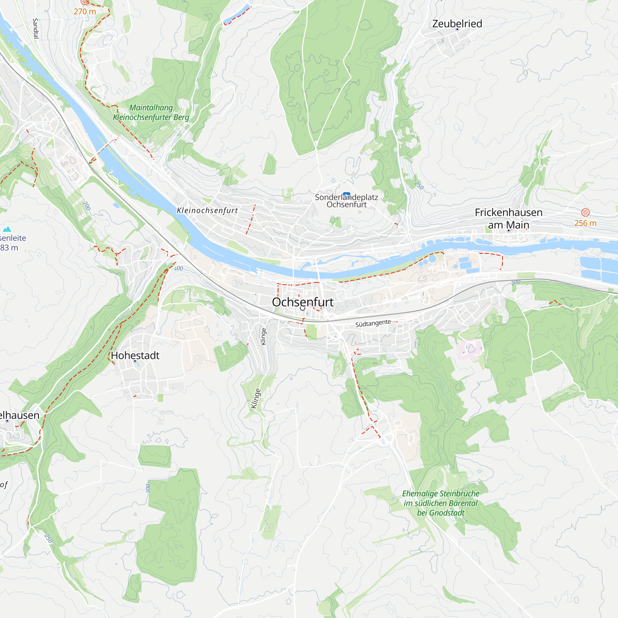 Tourist Information map