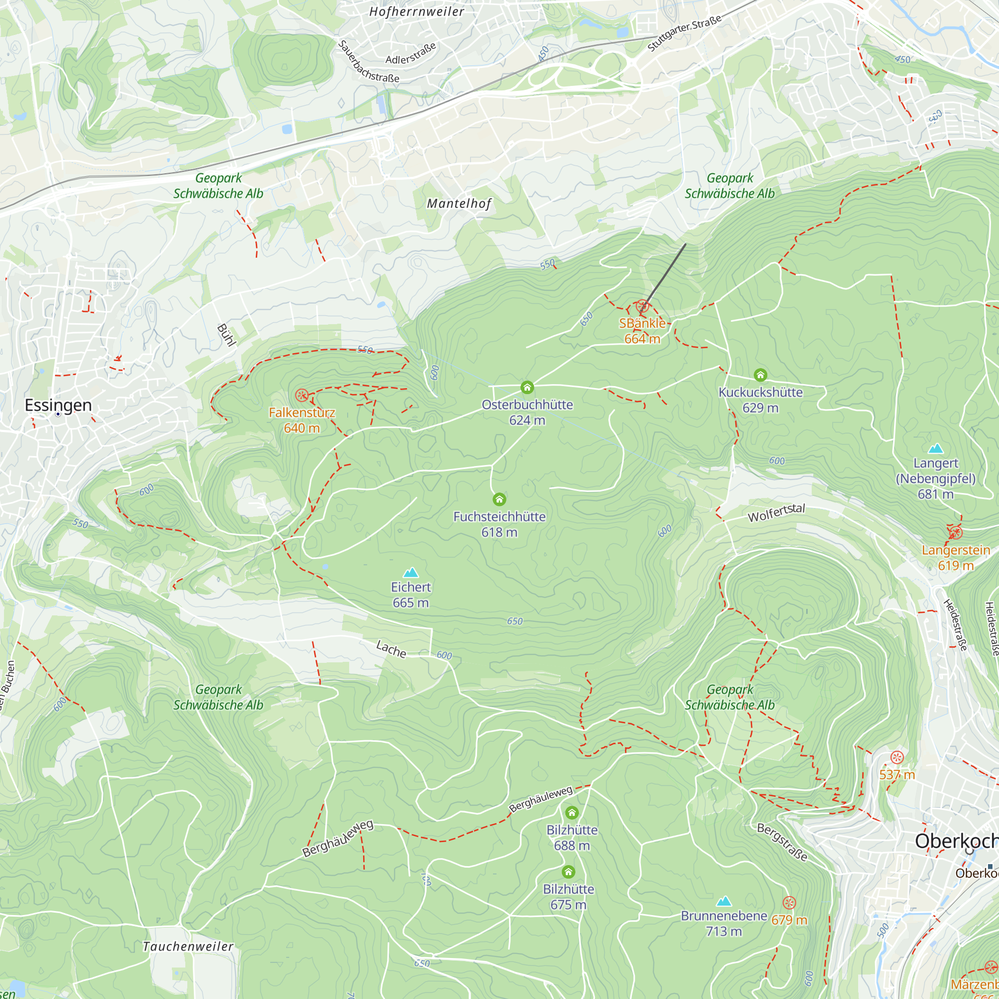 Fuchsteichhütte map