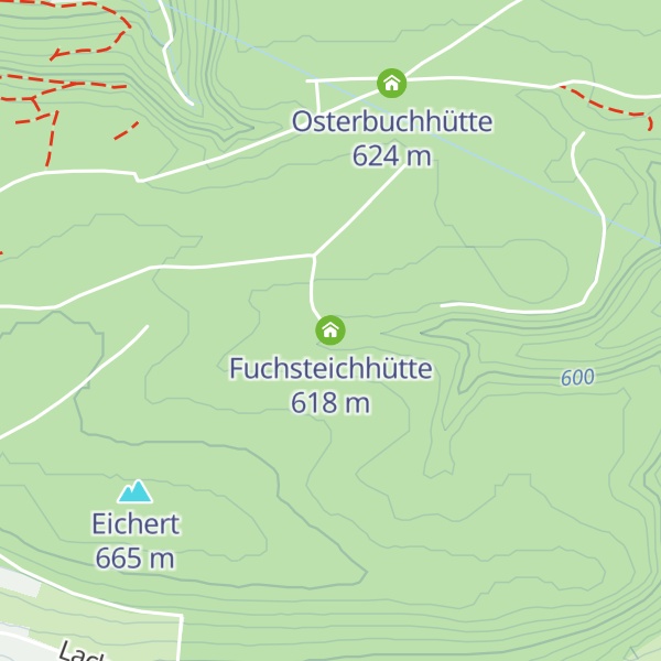 Map of Fuchsteichhütte