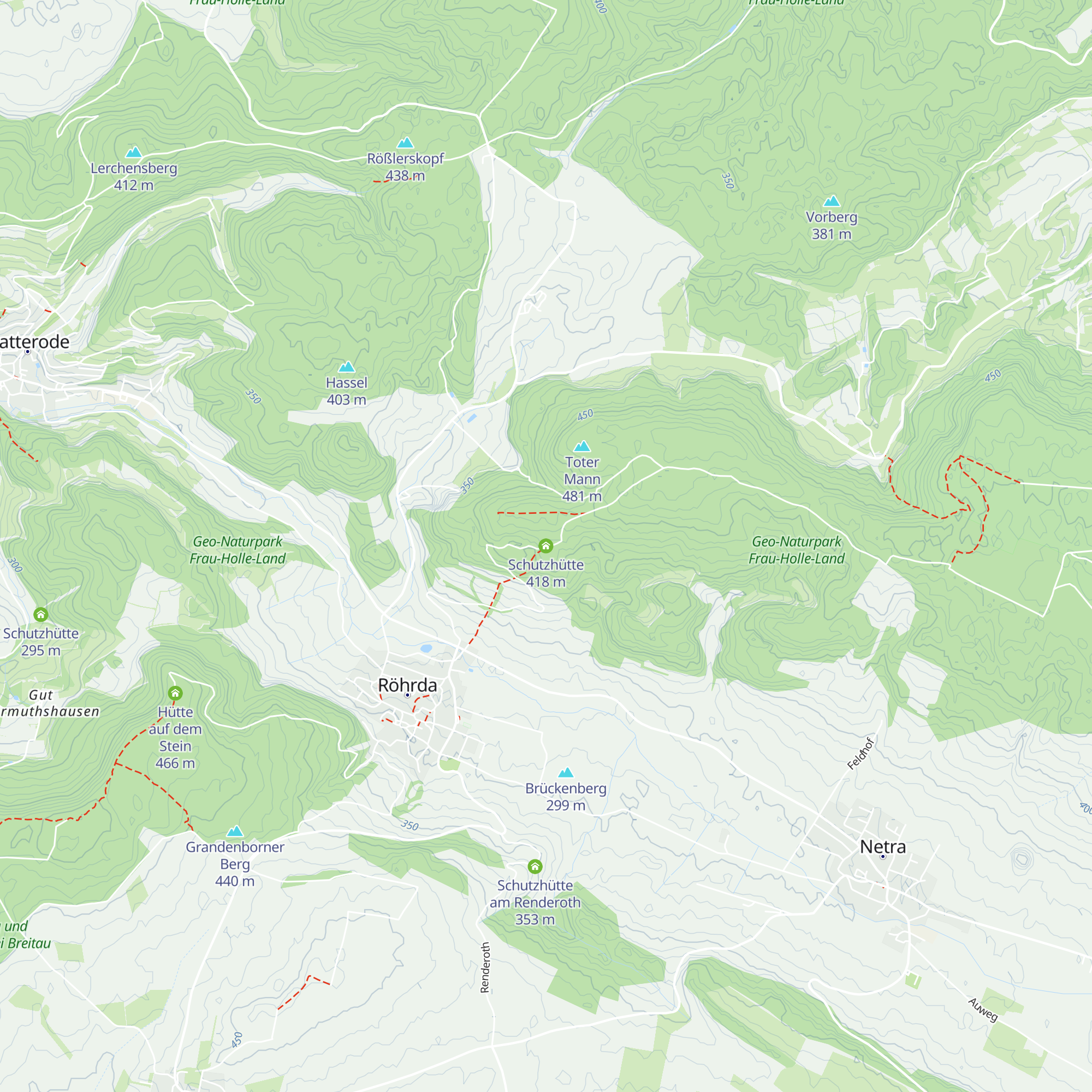 Schutzhütte map