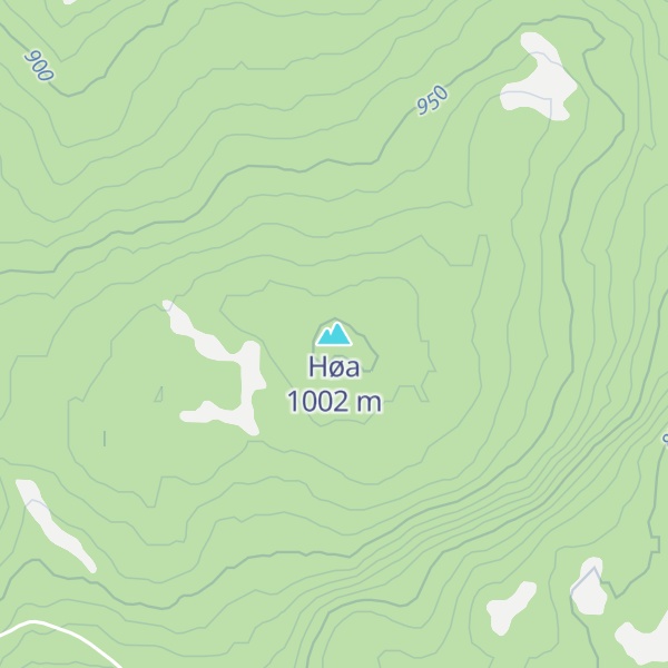 Map of Høa