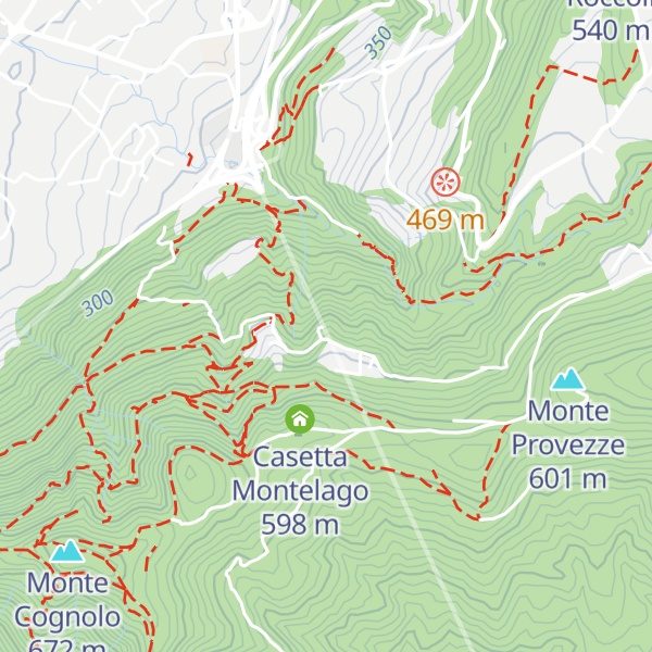 Map of Al di Precc