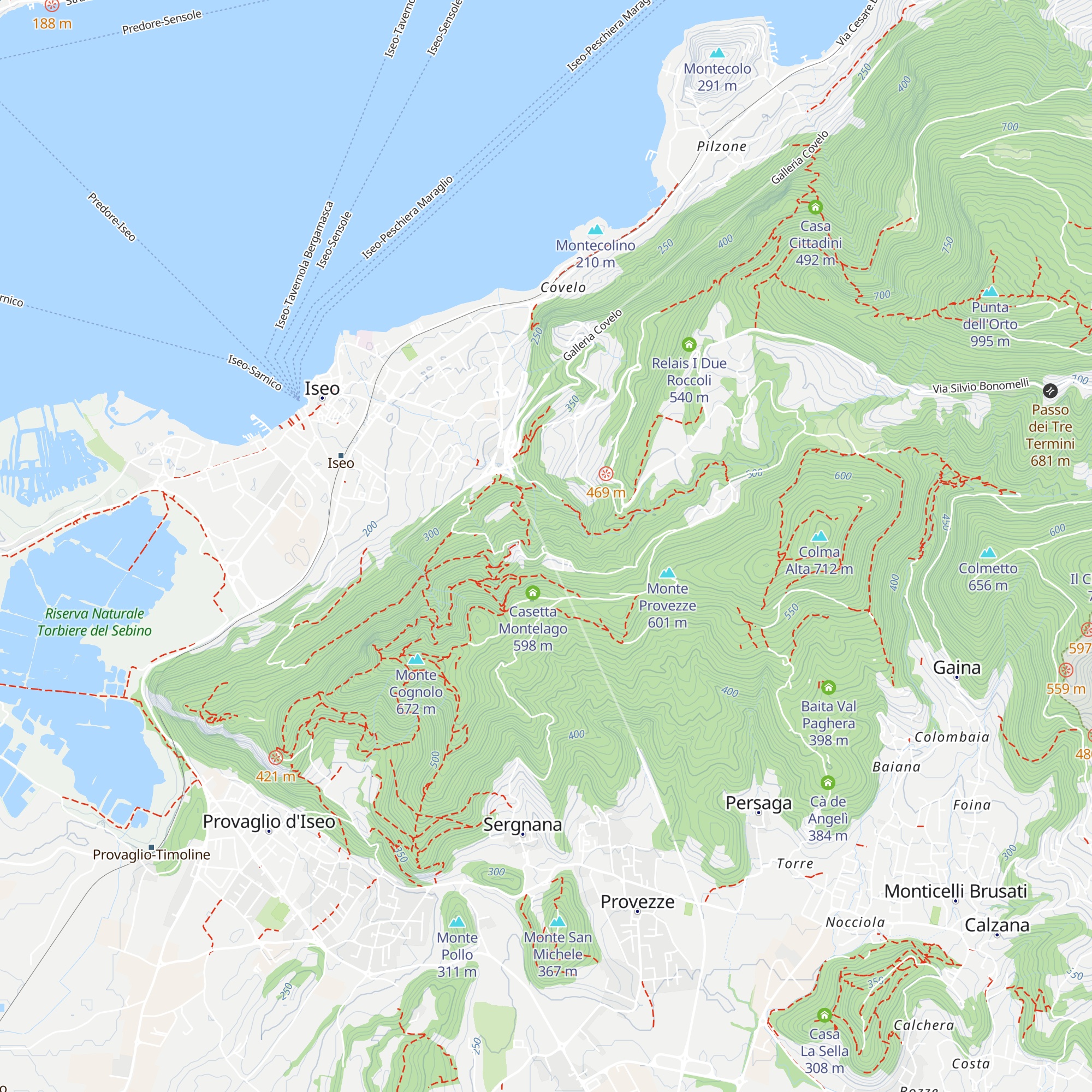 Al di Precc map