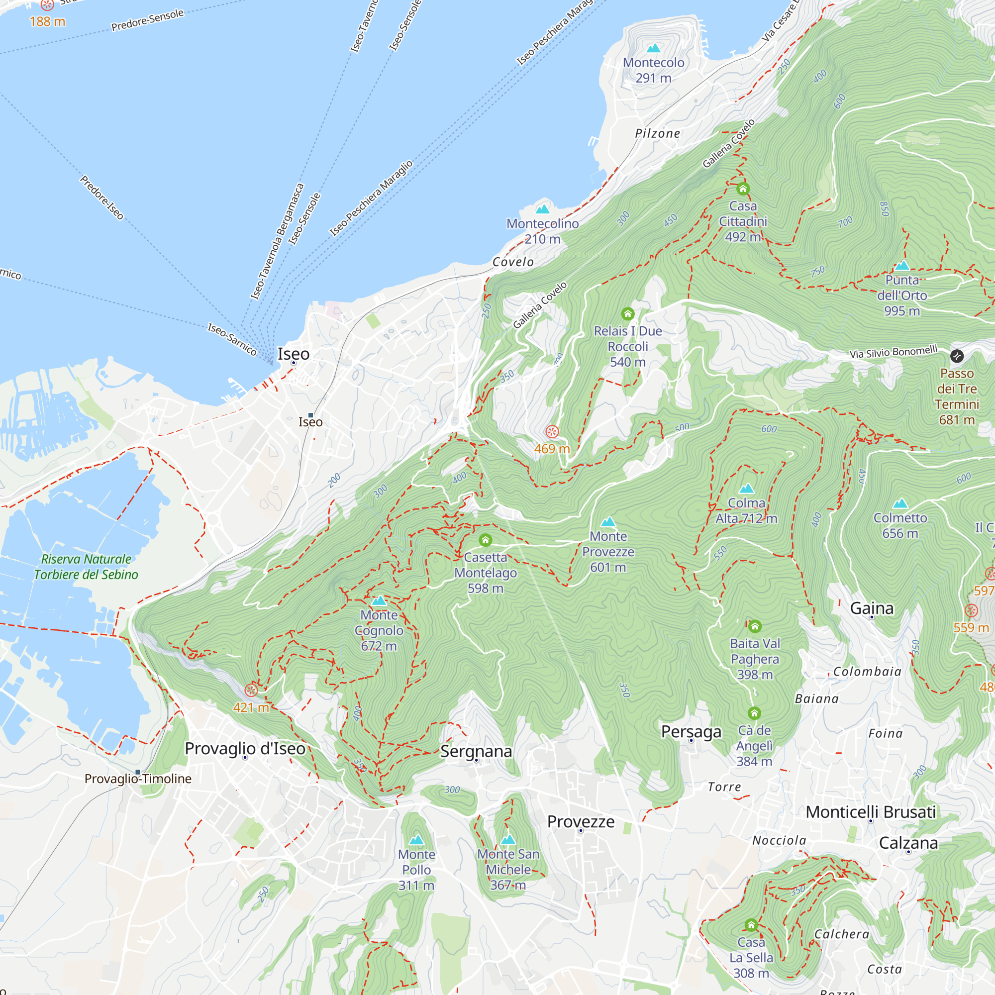 Al di Precc map
