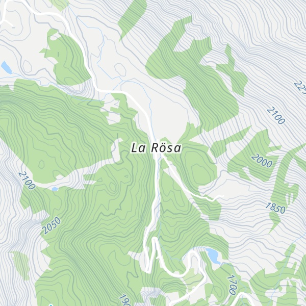 Map of Albergo Ristorante La Rösa