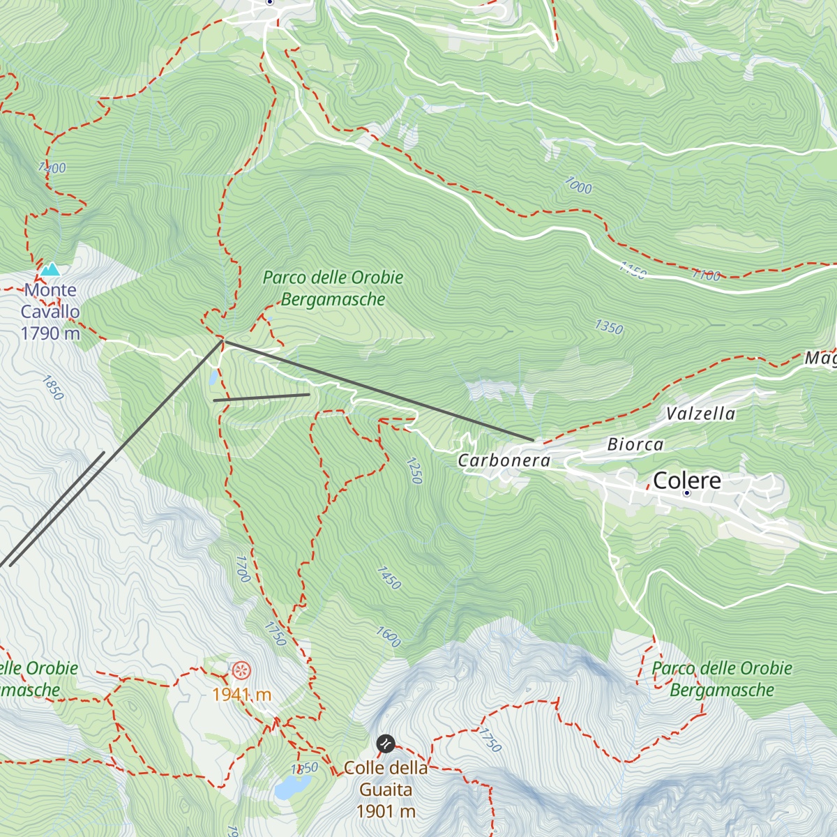 Cascina Frassinetto map