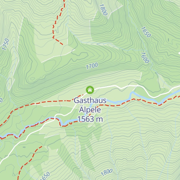 Map of Gasthaus Älpele
