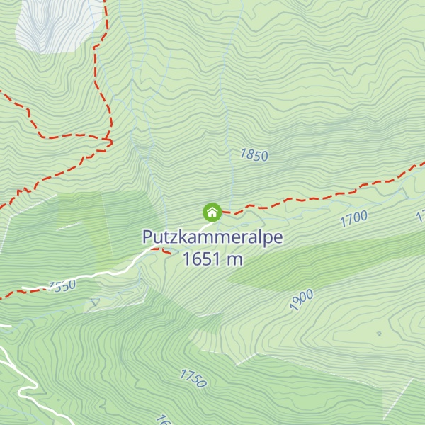 Map of Putzkammeralpe