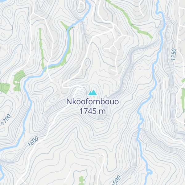Map of Nkoofombouo