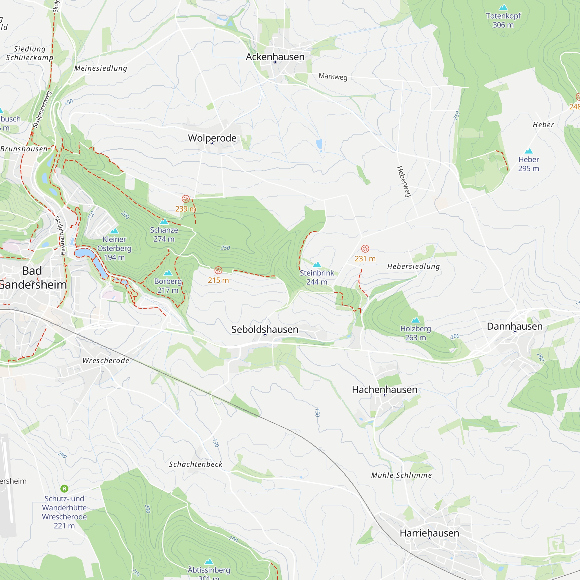 Grillhütte Bürgerverein Seboldehausen map