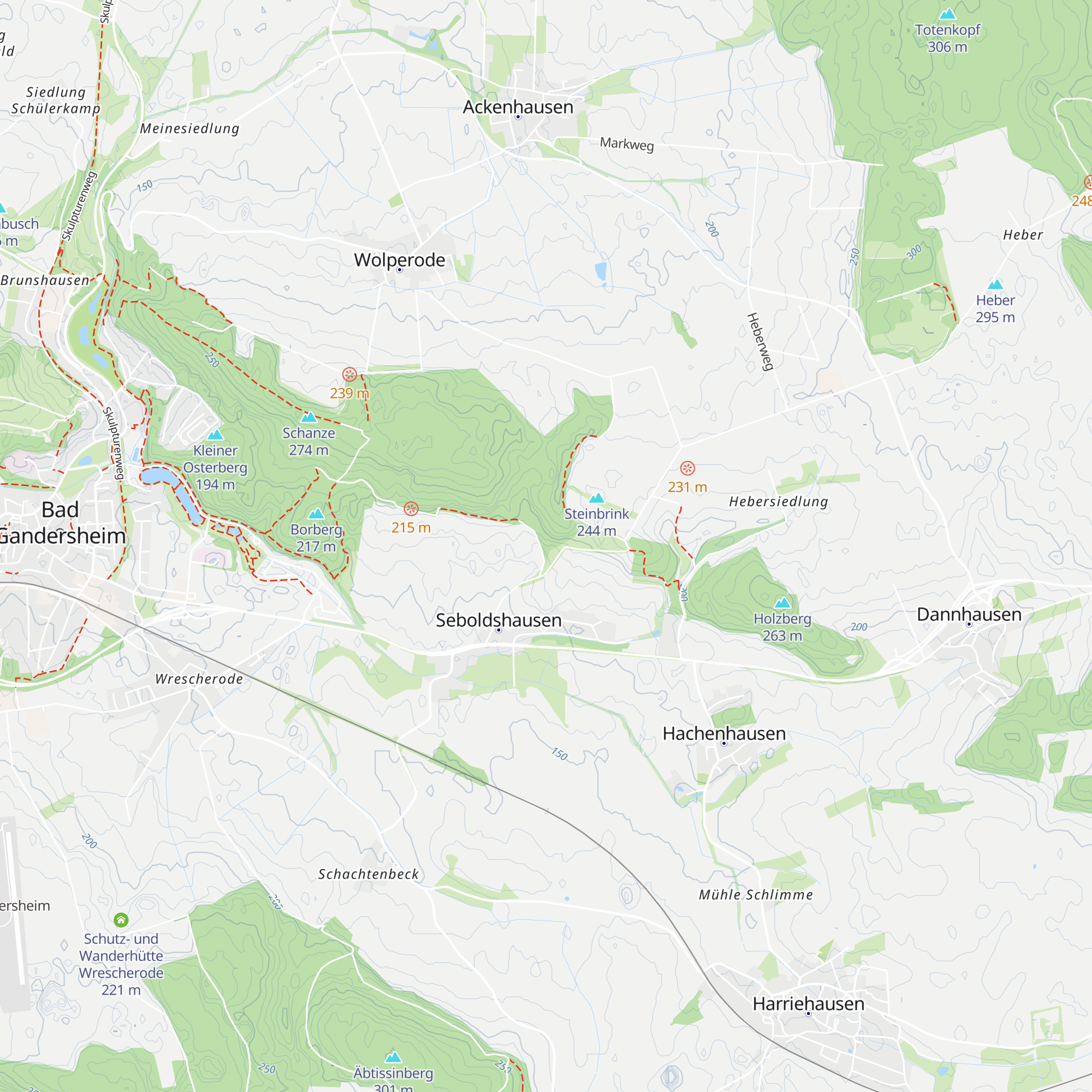 Grillhütte Bürgerverein Seboldehausen map