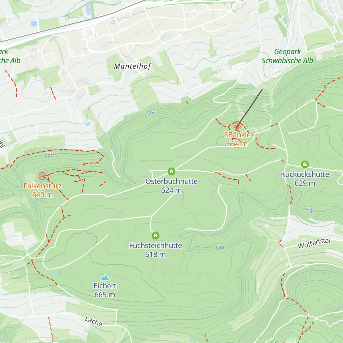 Osterbuchhütte map