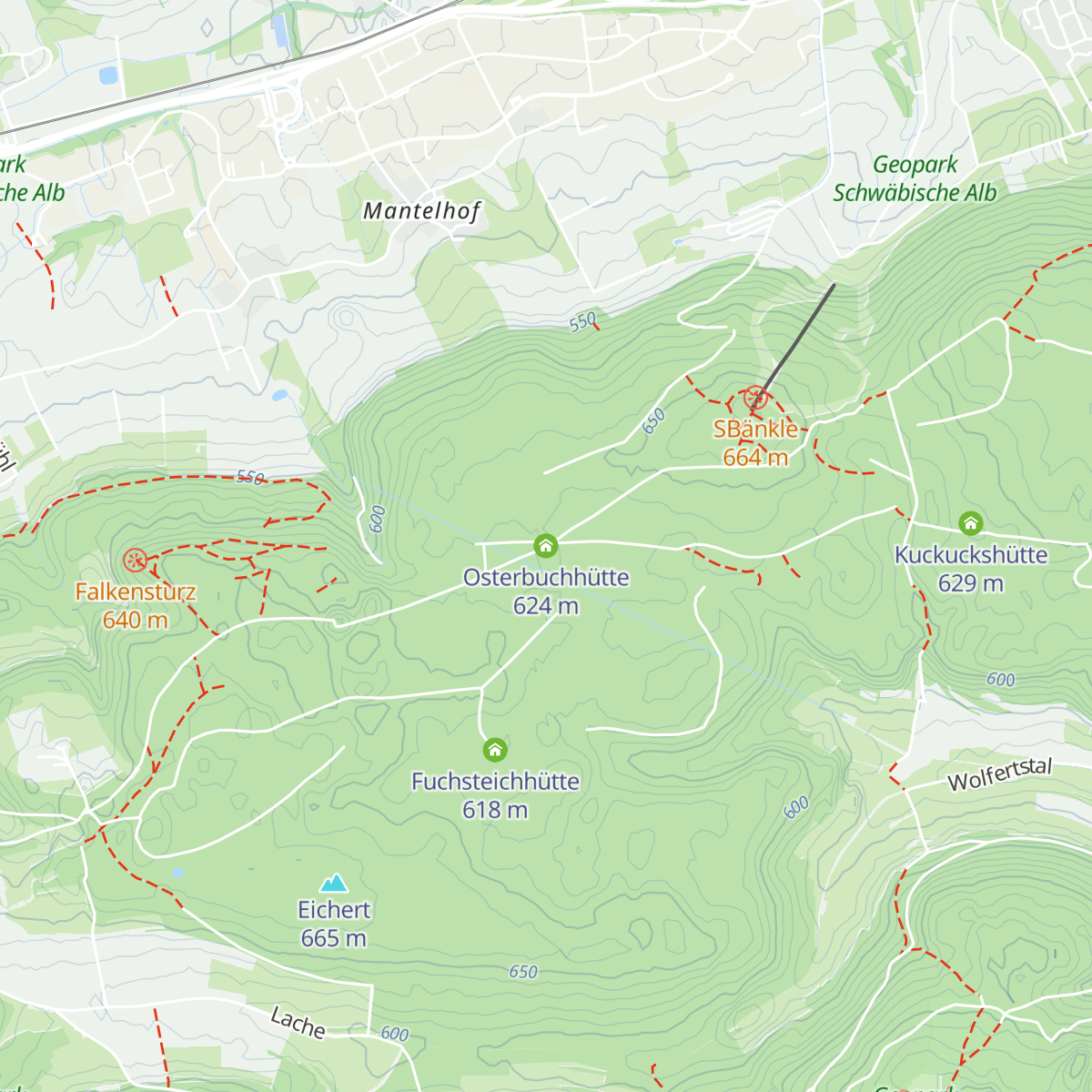 Osterbuchhütte map