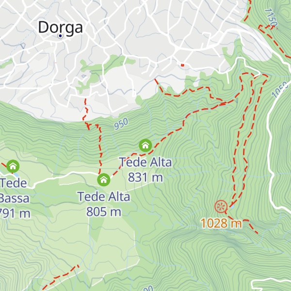 Map of Tede Alta