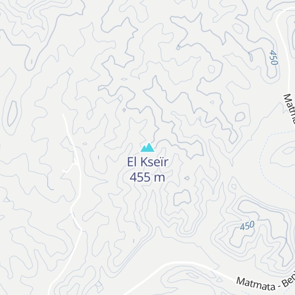 Map of El Kseïr