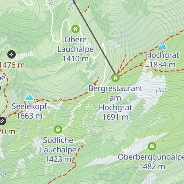 Map of Morgenalpe