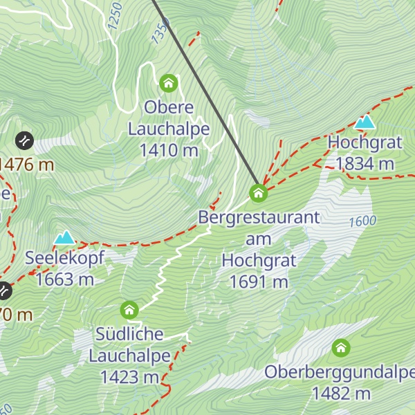 Map of Staufner Haus