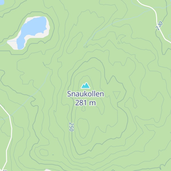 Map of Snaukollen