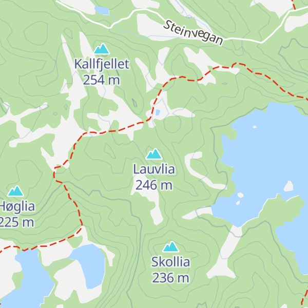 Map of Lauvlia