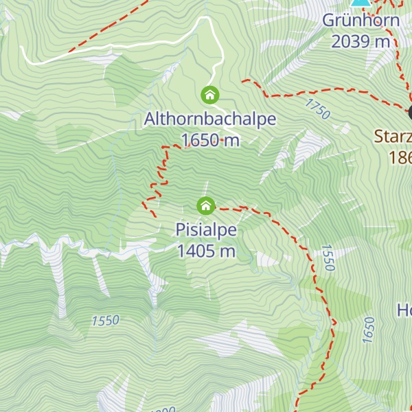 Map of Pisialpe