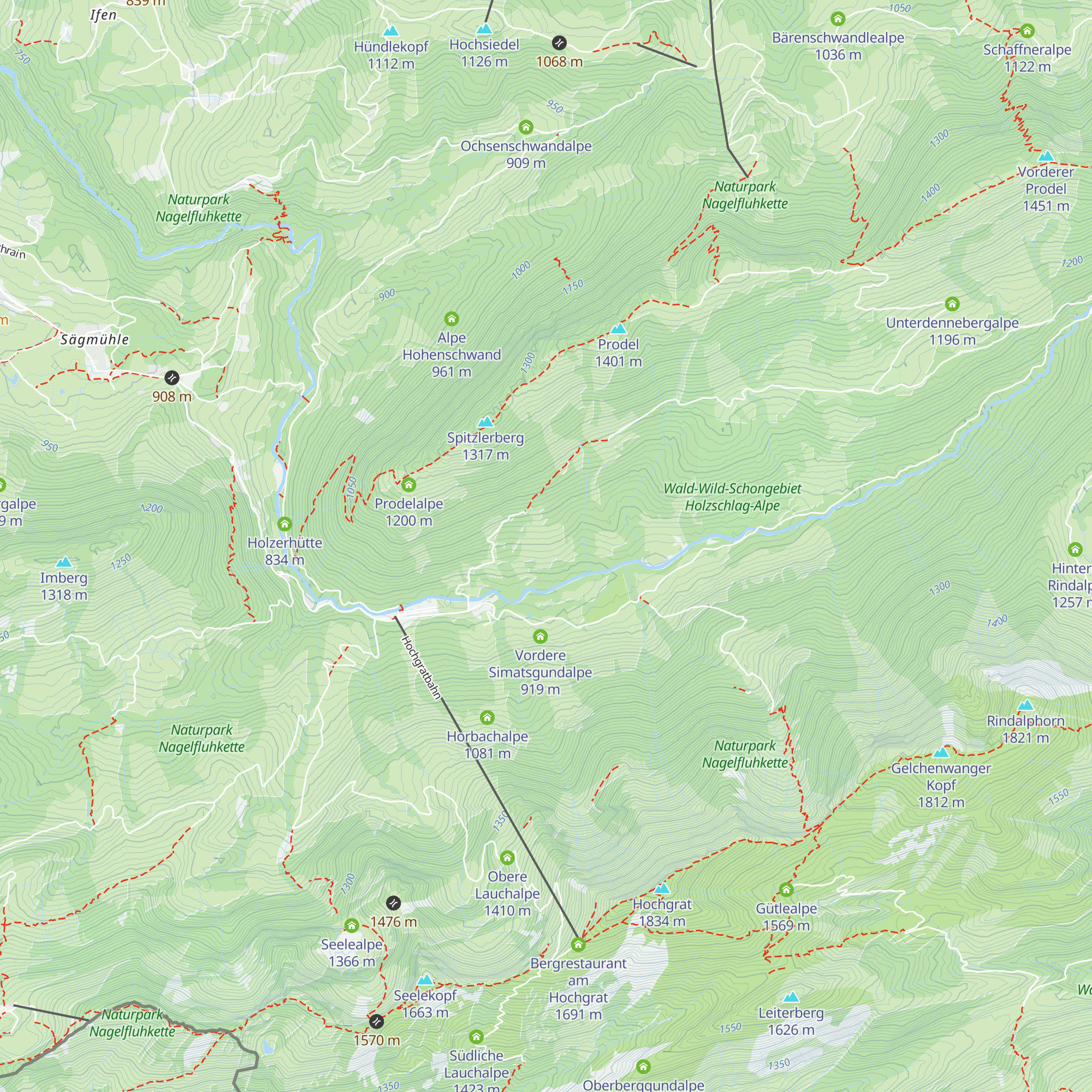 Aualpe map