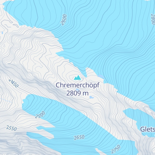 Map of Chremerchöpf