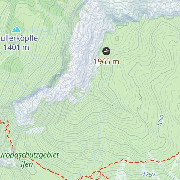 Map of Hählekopf