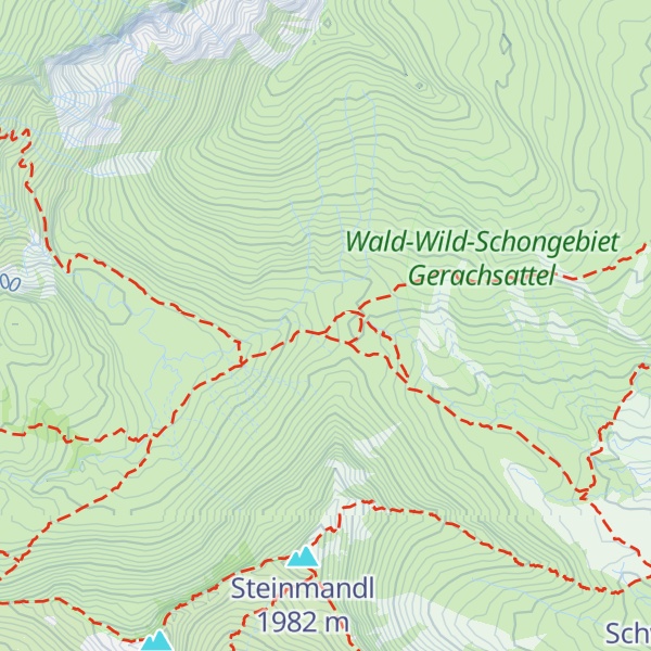 Map of Halden Hochalpe