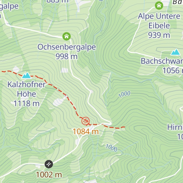 Map of Schwandeckalpe