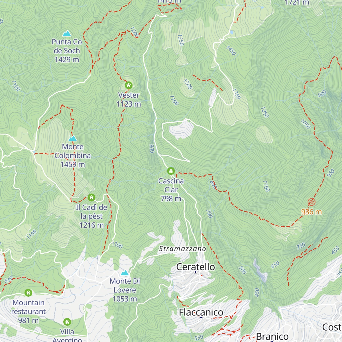 Cascina Ciar map