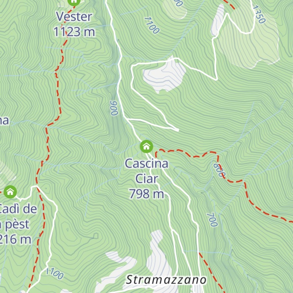 Map of Cascina Ciar