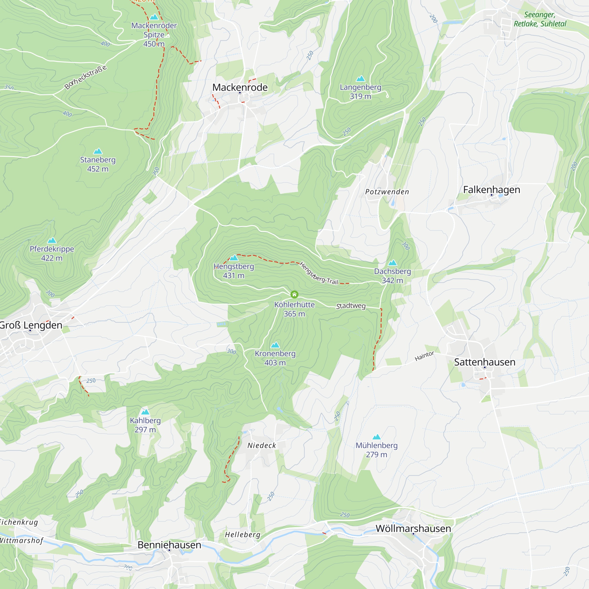 Köhlerhütte map