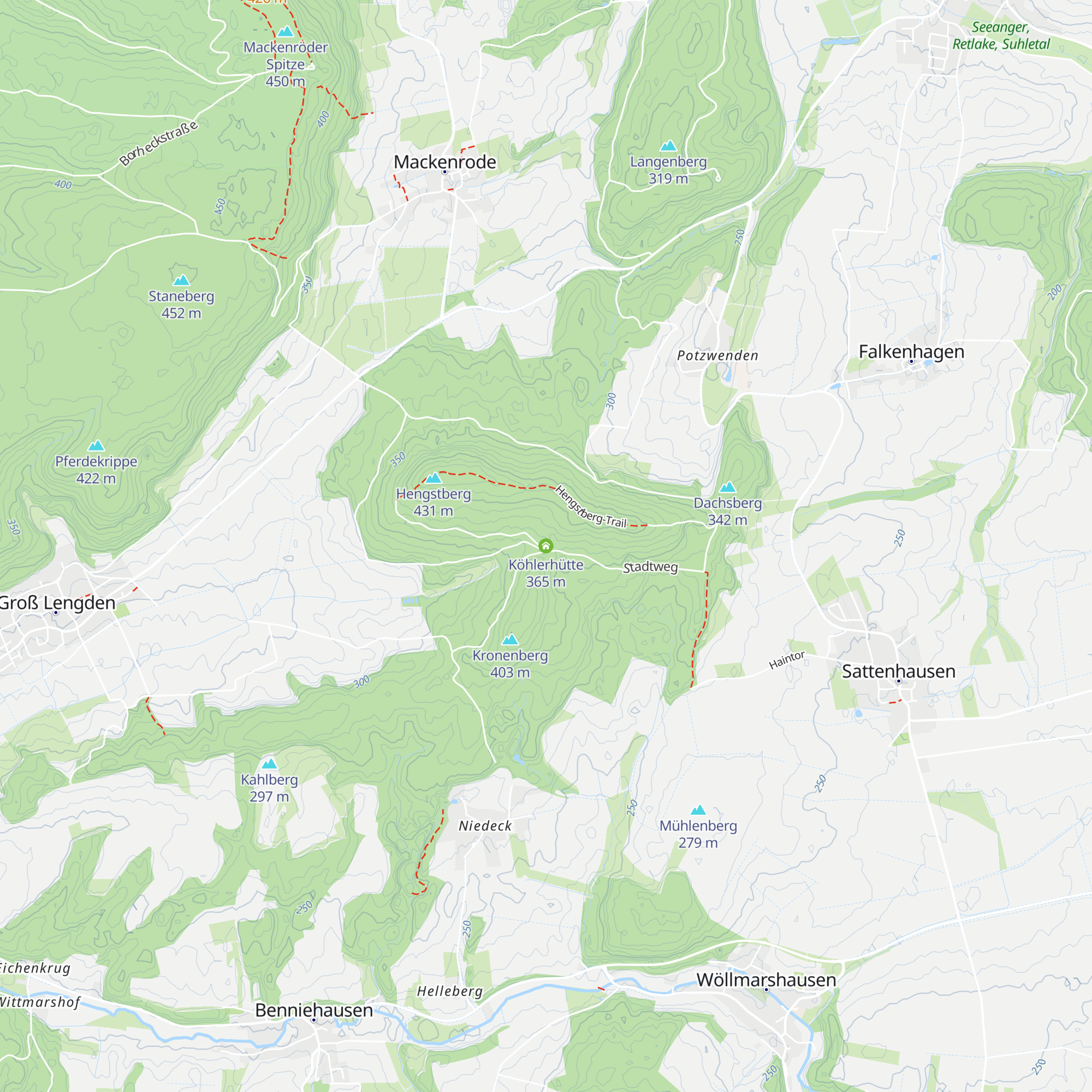 Köhlerhütte map