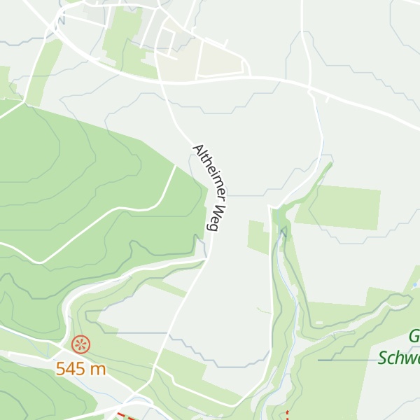 Map of Heuweghütte