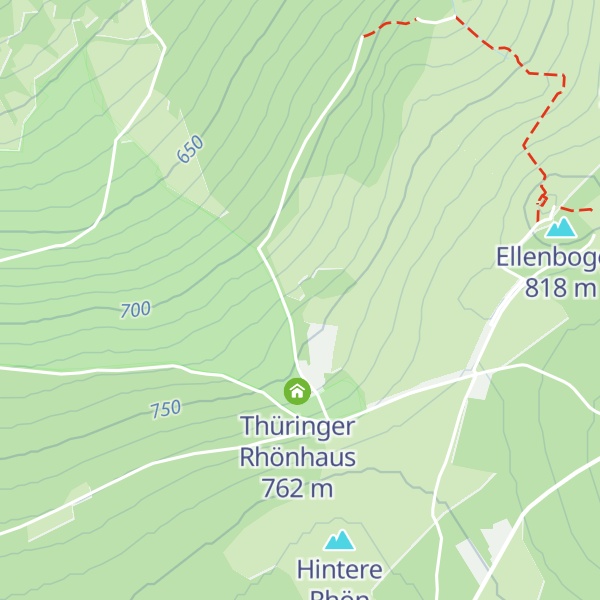 Map of Kleines Rhönhaus