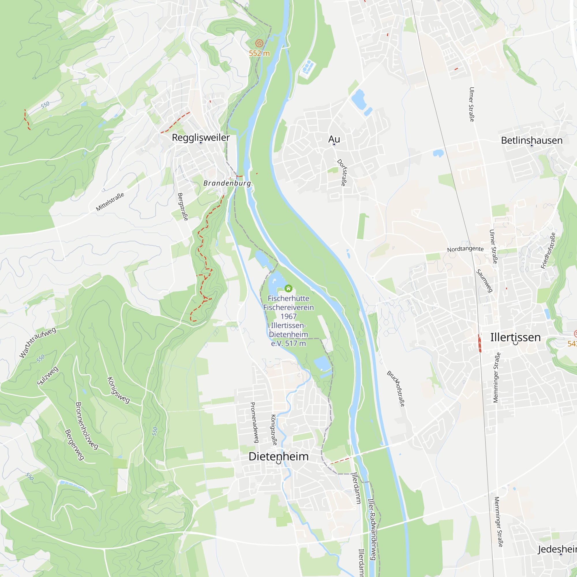 Fischerhütte Fischereiverein 1967 Illertissen-Dietenheim e.V. map