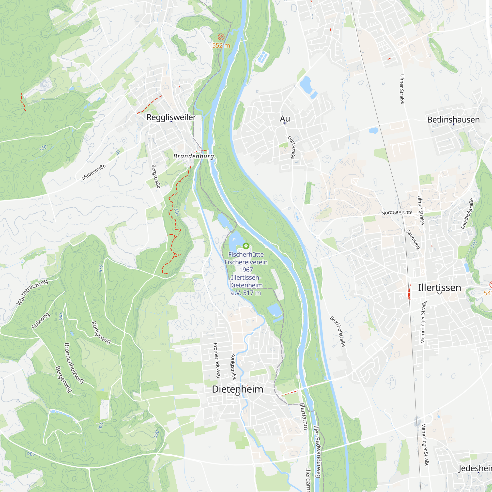 Fischerhütte Fischereiverein 1967 Illertissen-Dietenheim e.V. map