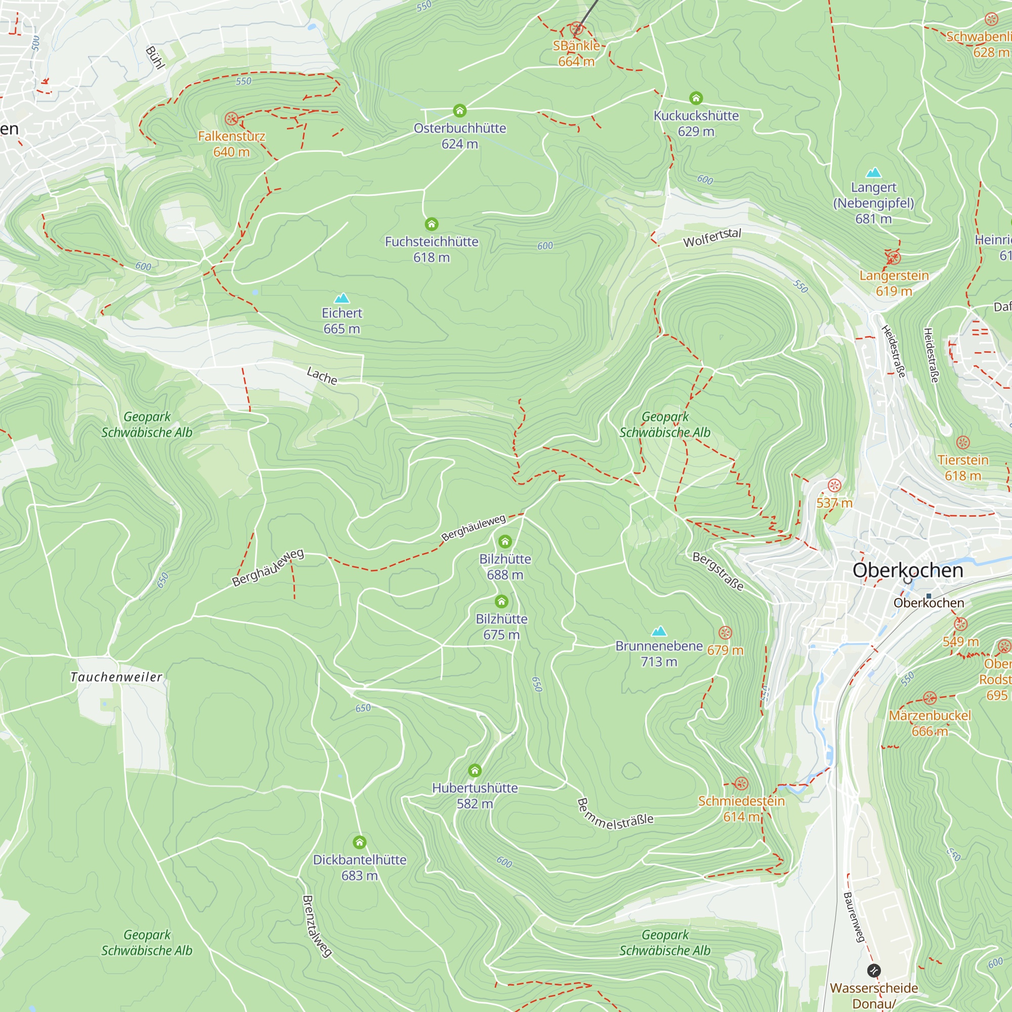 Bilzhütte map