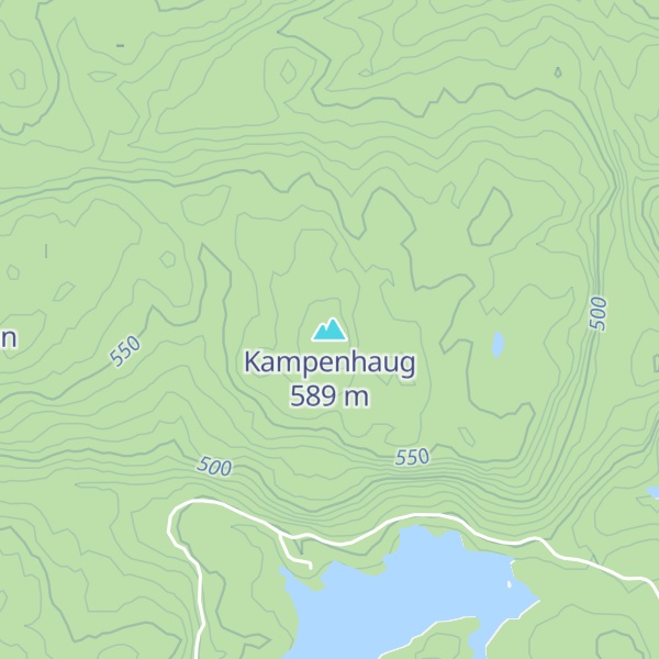 Map of Kampenhaug