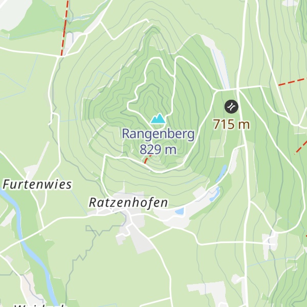 Map of Alphornkapelle zur Hl. Cäcilia