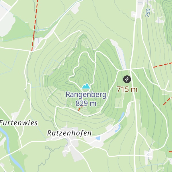Map of Rangenberg