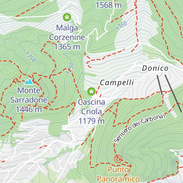 Map of Cascina Criola